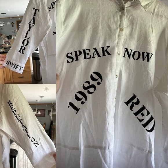 Taylor Swift Iron-On Decals - Picture 1 of 1